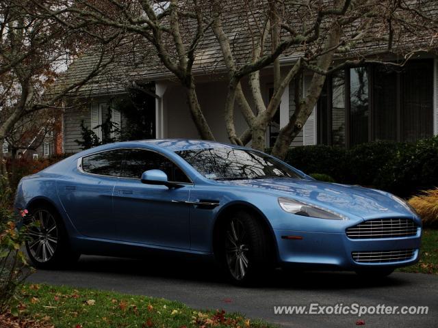 Aston Martin Rapide spotted in Cape Cod, Massachusetts