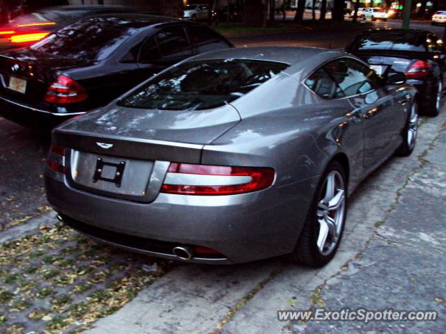 Aston Martin DB9 spotted in DF, Mexico