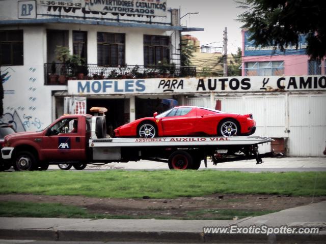 Ferrari Enzo spotted in DF, Mexico