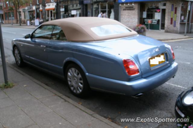 Bentley Azure spotted in Alderley Edge, United Kingdom