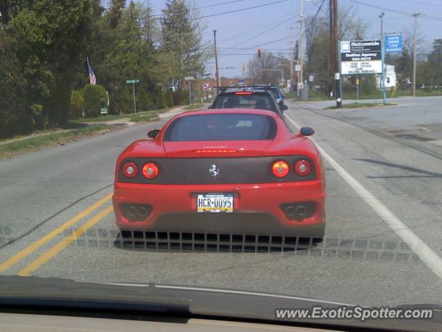 Ferrari 360 Modena spotted in Phoenixville, Pennsylvania
