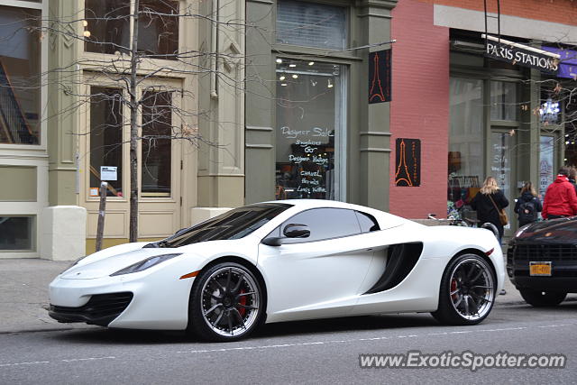 Mclaren MP4-12C spotted in Manhattan, New York