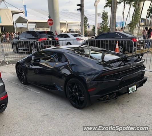 Lamborghini Huracan spotted in Coral Gables, Florida
