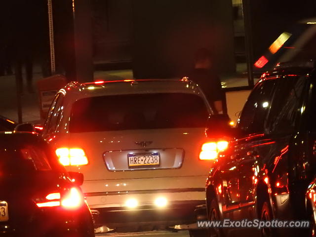 Bentley Bentayga spotted in Pittsburgh, Pennsylvania