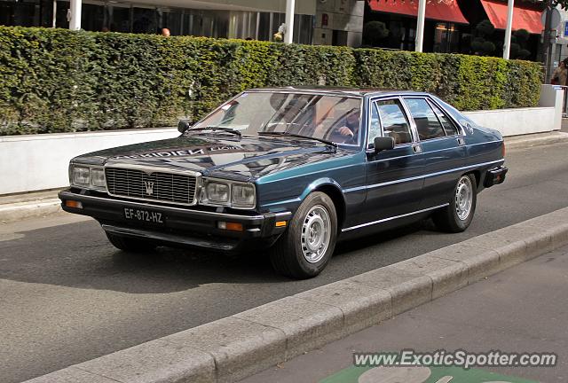 Maserati Quattroporte spotted in Paris, France