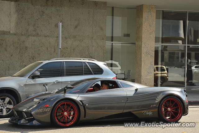 Pagani Huayra spotted in Beverly Hills, California