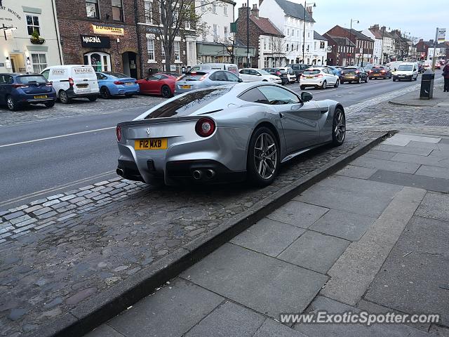 Ferrari F12 spotted in Yarm, United Kingdom