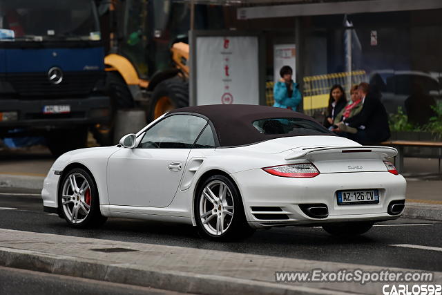 Porsche 911 Turbo spotted in Warsaw, Poland