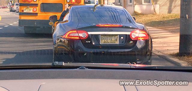 Jaguar XKR spotted in Edison, New Jersey