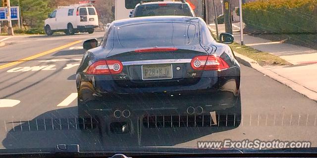 Jaguar XKR spotted in Edison, New Jersey
