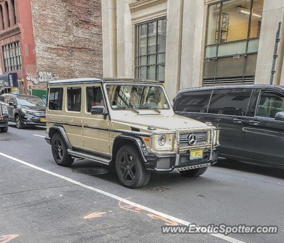 Mercedes 4x4 Squared spotted in Manhattan, New York