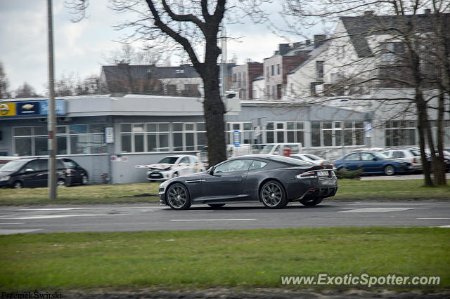 Aston Martin DBS spotted in Wrocław, Poland