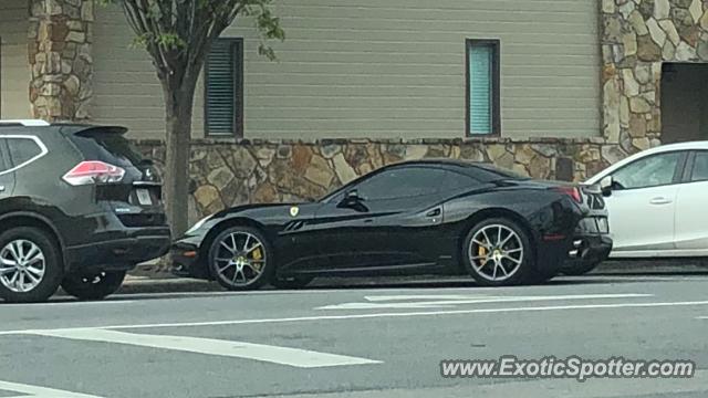 Ferrari California spotted in Dalton, Georgia
