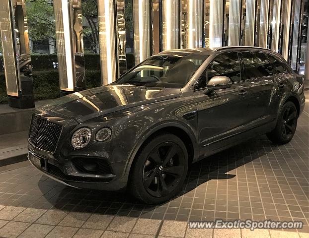 Bentley Bentayga spotted in Melbourne, Australia