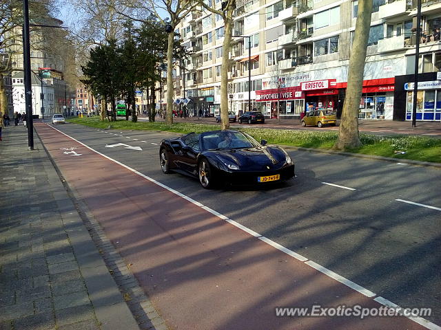 Ferrari 488 GTB spotted in Dordrecht, Netherlands