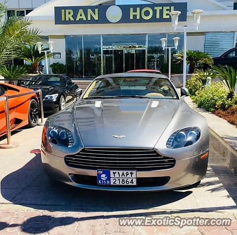 Aston Martin Vantage spotted in Kish, Iran
