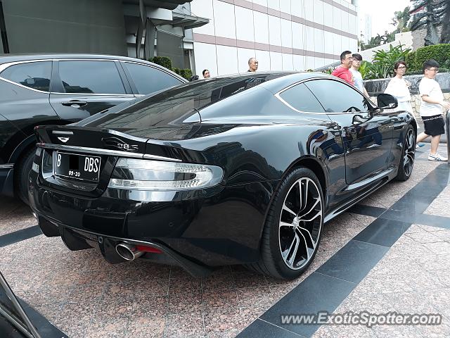 Aston Martin DBS spotted in Jakarta, Indonesia