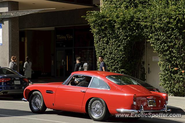 Aston Martin DB5 spotted in Beverly Hills, California