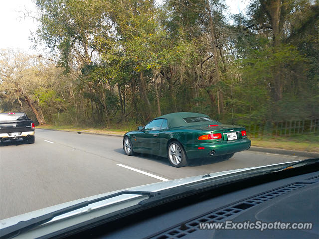 Aston Martin DB7 spotted in Beaufort, South Carolina