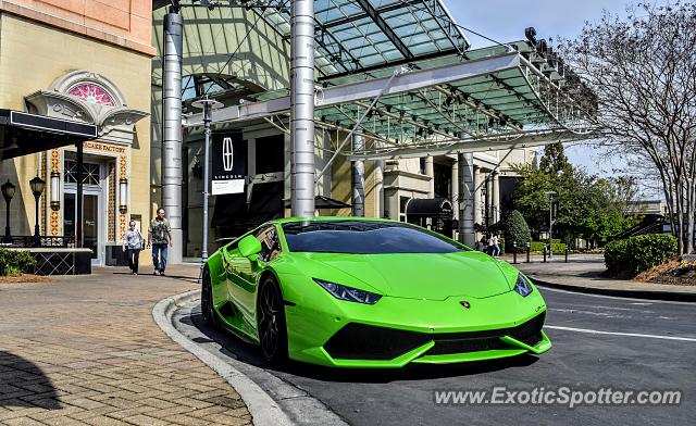 Lamborghini Huracan spotted in Charlotte, North Carolina