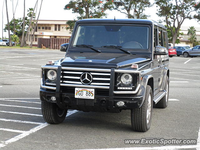 Mercedes 4x4 Squared spotted in Honolulu, Hawaii