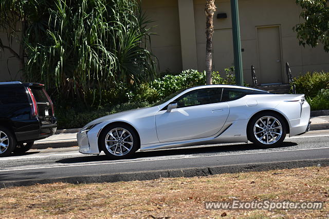 Lexus LC 500 spotted in Honolulu, Hawaii