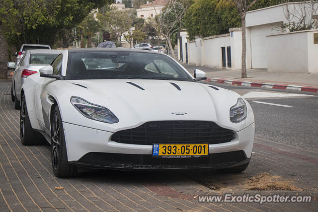 Aston Martin DB11 spotted in Herzliya, Israel