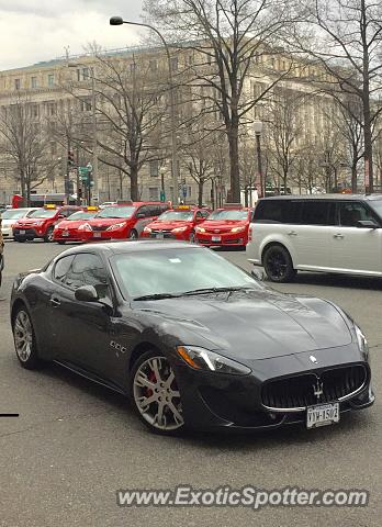 Maserati GranTurismo spotted in Washington, D.C., Maryland