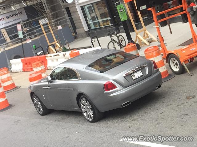 Rolls-Royce Wraith spotted in Washington, D.C., Maryland