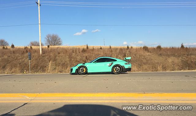 Porsche 911 GT2 spotted in Omaha, Nebraska