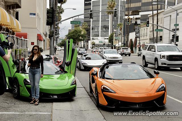 Mclaren 570S spotted in Beverly Hills, California