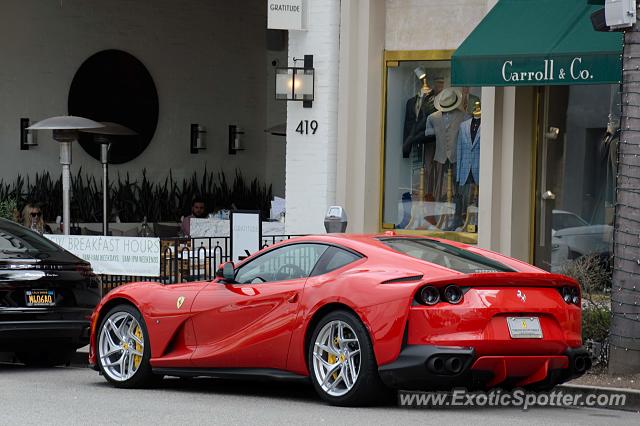 Ferrari 812 Superfast spotted in Beverly Hills, California