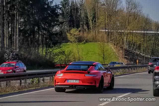 Porsche 911 GT3 spotted in Gummersbach, Germany