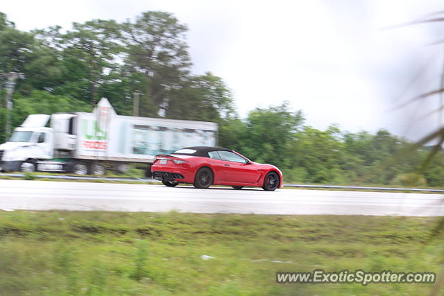 Maserati GranCabrio spotted in Brandon, Florida