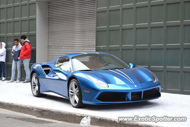 Ferrari 488 GTB spotted in Manhattan, New York