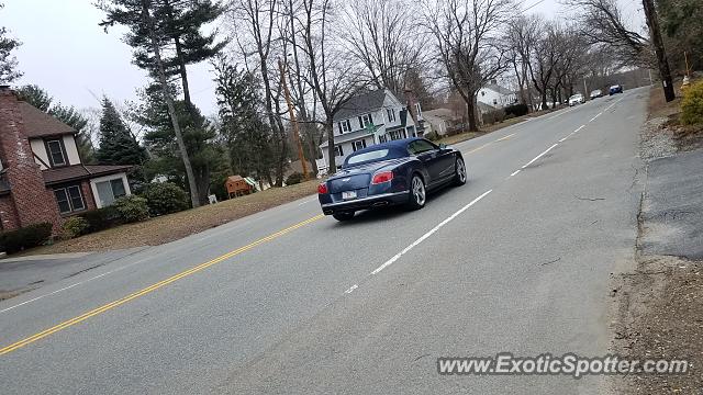 Bentley Continental spotted in Worcester, Massachusetts