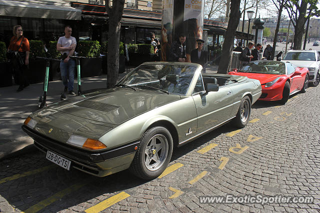 Ferrari 412 spotted in Paris, France