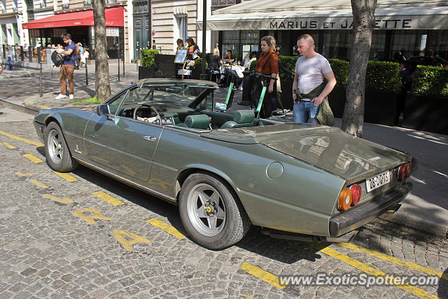 Ferrari 412 spotted in Paris, France