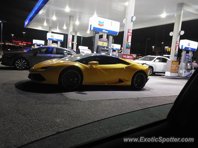 Lamborghini Huracan spotted in Walnut, California