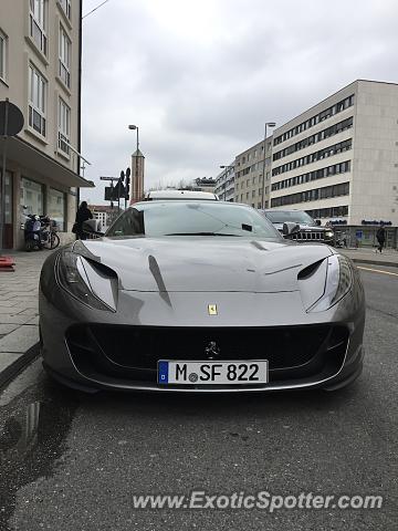 Ferrari 812 Superfast spotted in Munich, Germany