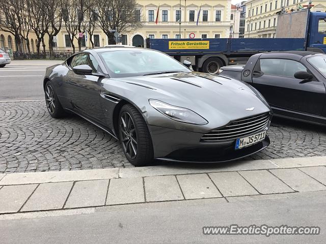 Aston Martin DB11 spotted in Munich, Germany