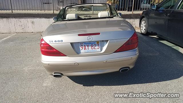 Mercedes SL600 spotted in Worcester, Massachusetts