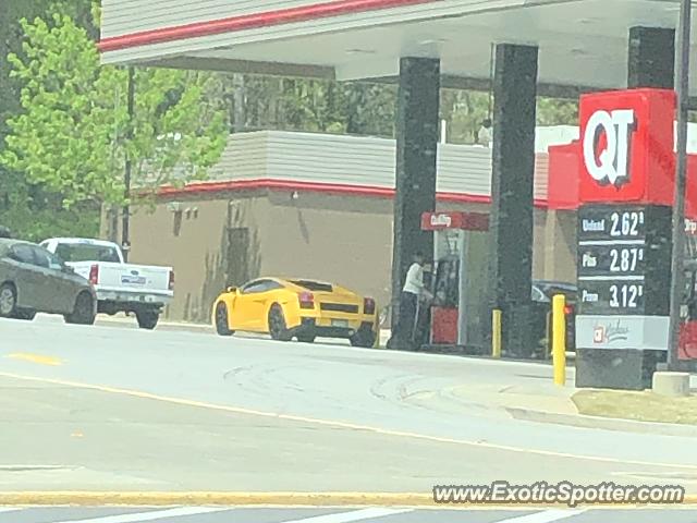 Lamborghini Gallardo spotted in Roswell, Georgia