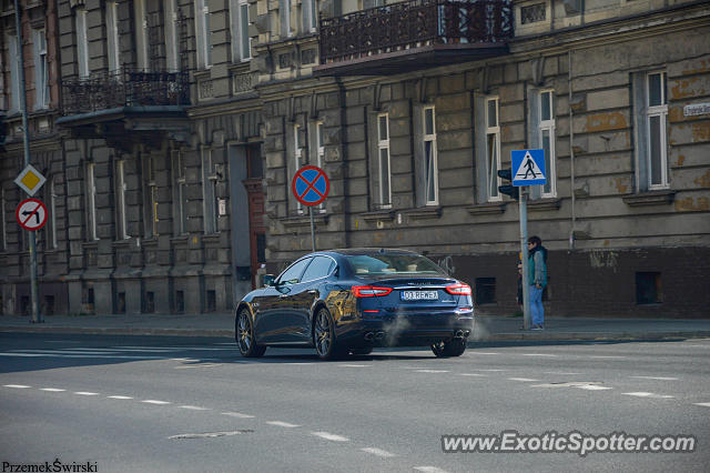 Maserati Quattroporte spotted in Legnica, Poland