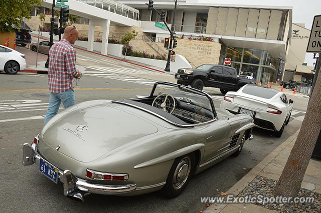 Mercedes 300SL spotted in Monterey, California