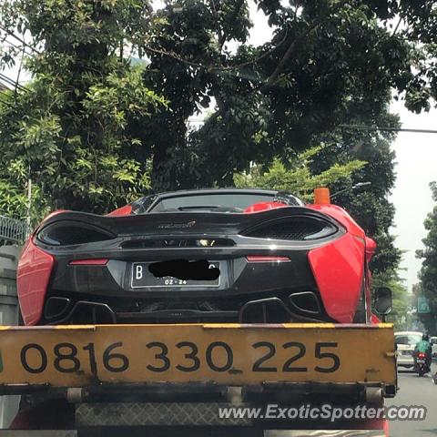 Mclaren 570S spotted in Jakarta, Indonesia