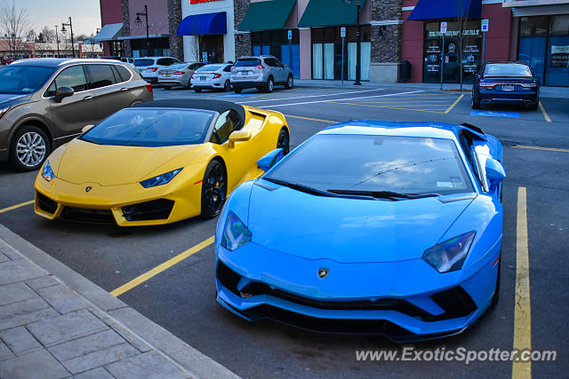 Lamborghini Aventador spotted in Webster, New York
