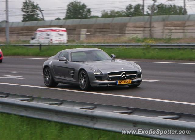 Mercedes SLS AMG spotted in Papendrecht, Netherlands