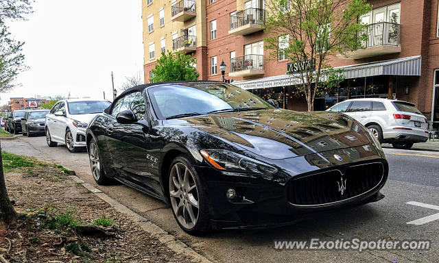 Maserati GranCabrio spotted in Raleigh, North Carolina