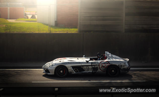 Mercedes SLR spotted in A81, Germany
